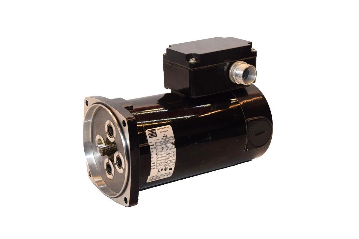 Used BODINE ELECTRIC COMPANY 42A7BEPM-F3 30V 1/3HP 20:1 Ratio 125rpm Gearmotor