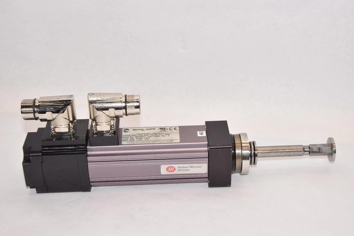 Used EXLAR GSM20-0301-IMA-AD6-138-SR-XM-70850 230V 1.575Amp 5000 Servo Motor