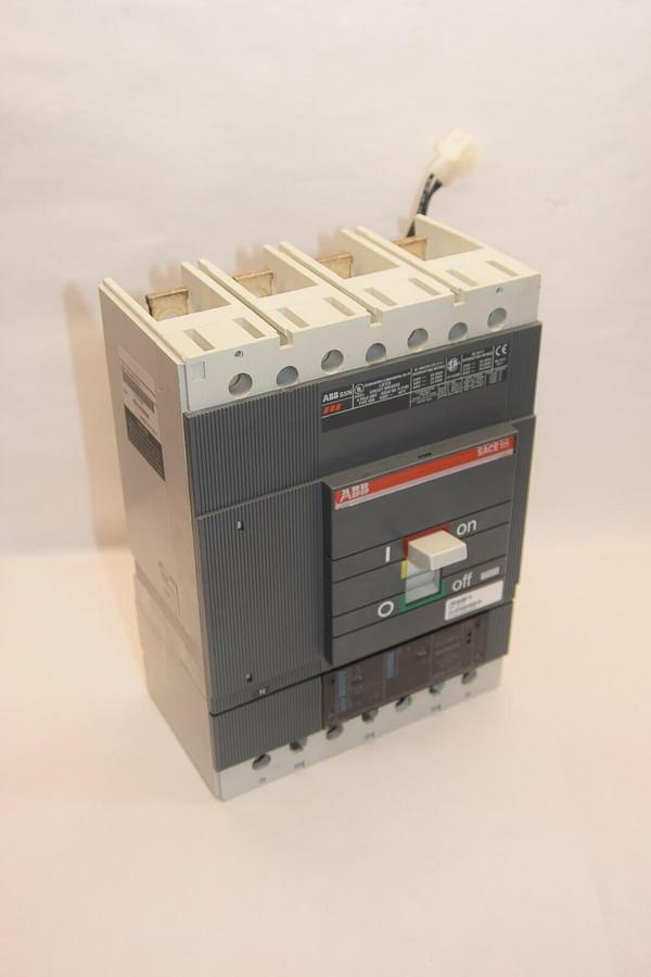 Used ABB SACE S5 S5N 400A 4 Pole 600V Circuit Breaker S5N400BW-4NA/AP S5N400BW 4NA/AP