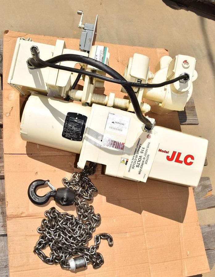 Coffing JLC 1 Ton Electric Hoist w/ Trolley JLCMT2016-1 JLC2016-15-1 115/230 NEW
