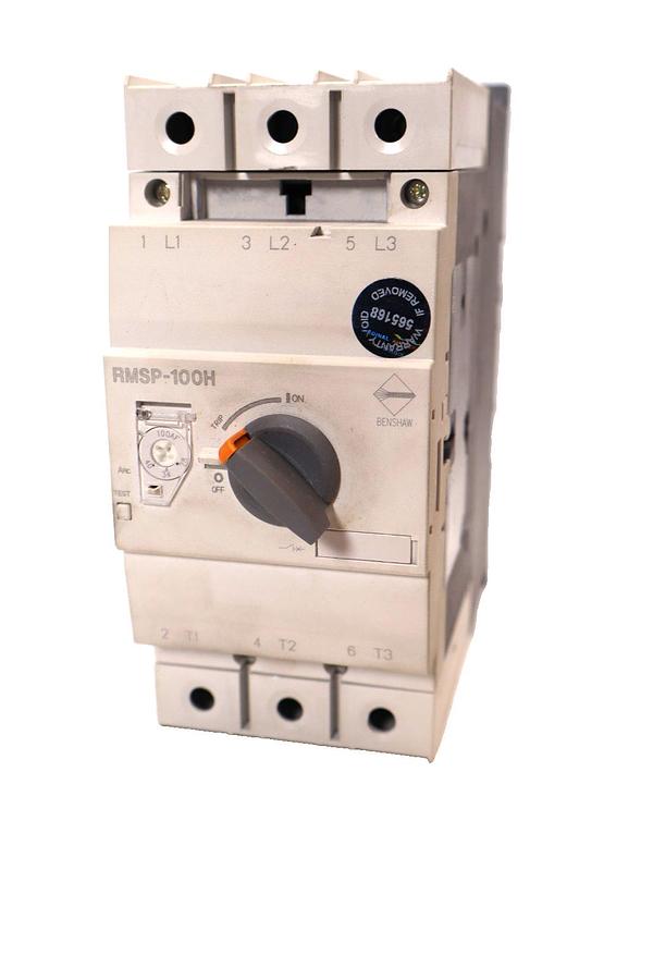 Used Benshaw Manual Motor Starter RMSP-100H , RMSP100H