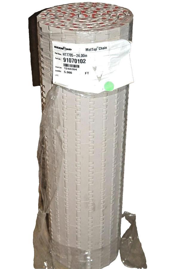Rexnord MatTop Chain HT7705-24in HT7705-24 91070102 5FT 5 FT 5' NEW