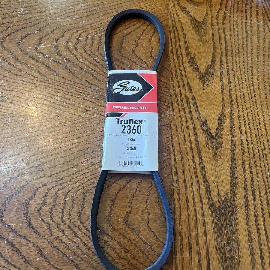 (NEW) GATES 2530 1/2" x 53" Truflex V-Belt