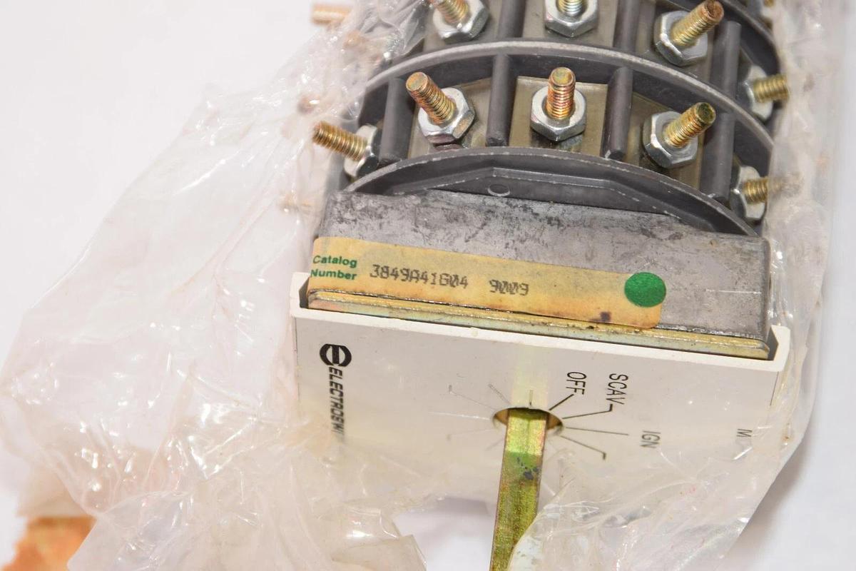 (NEW) ELECTROSWITCH 3849A41G04 Rotary Selector Switch