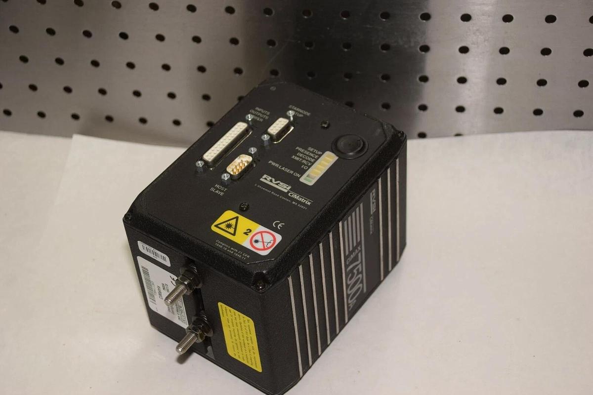 Used RSVI CIMATRIX  7500A  LASER BARCODE SCANNER DECODER
