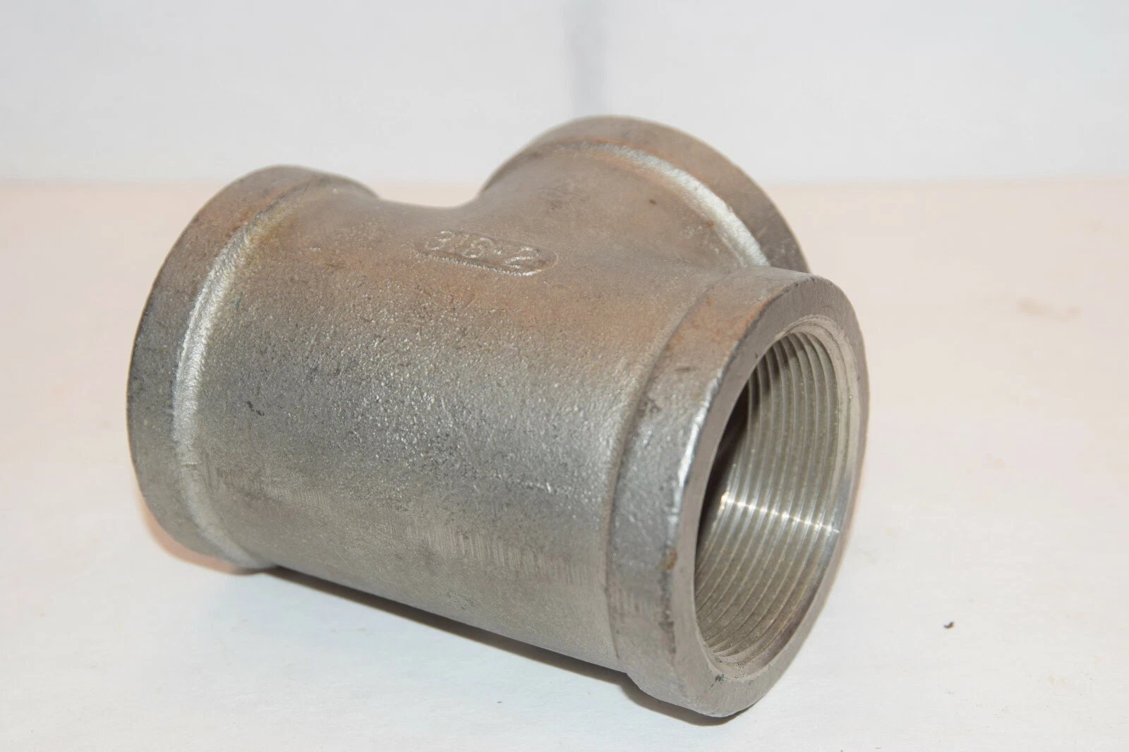 NEW ASP 316-2 2" TEE PIPE STAINLESS STEEL
