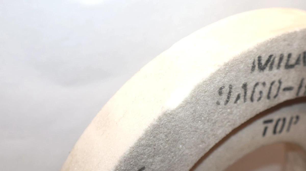 (NEW) MILACRON 9A60-H6-VRW 12" x 1.5" 2069rpm Surface Grinding Wheel