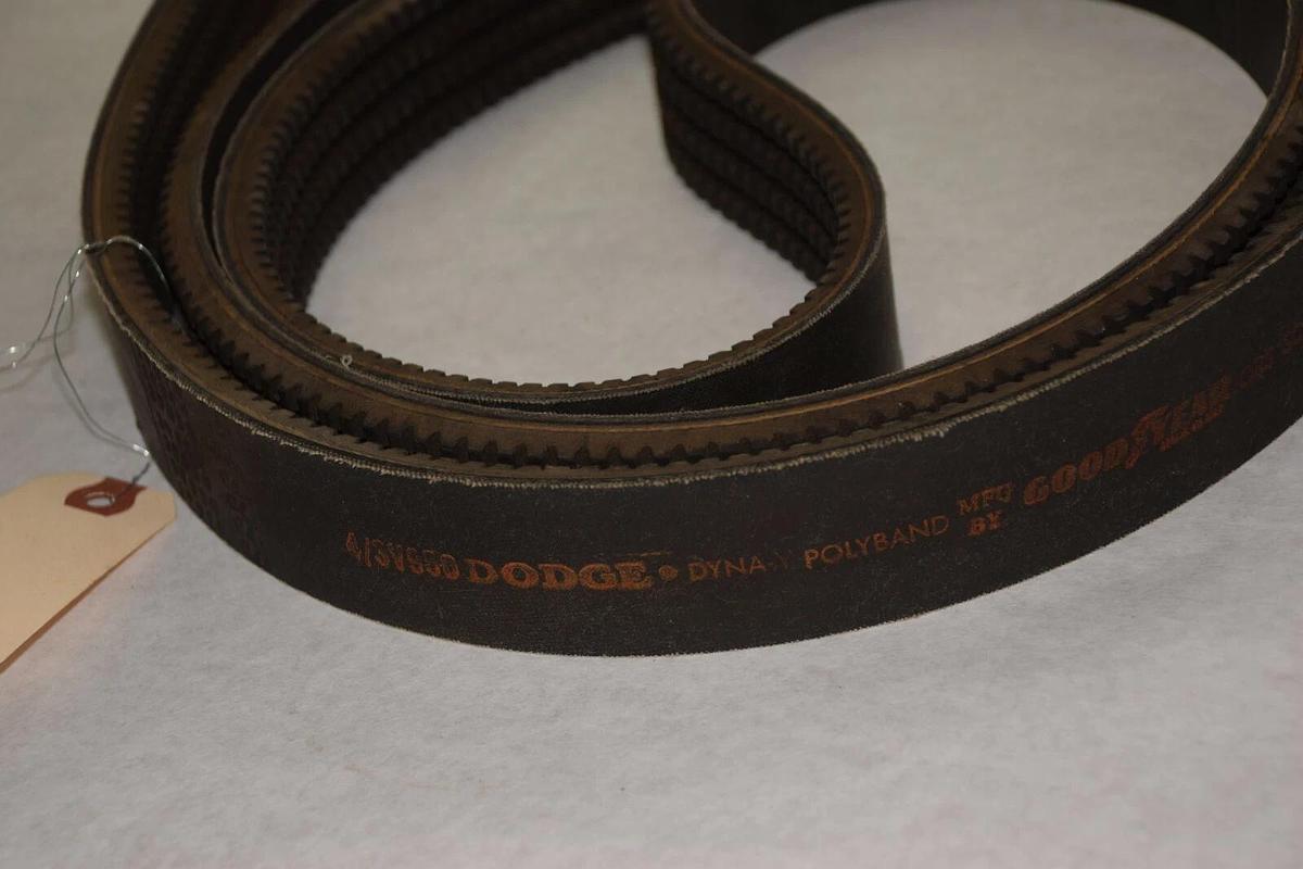 (NEW) GOODYEAR / DODGE 4/3V950 9V990 01 9V99001 COGGED V-BELT