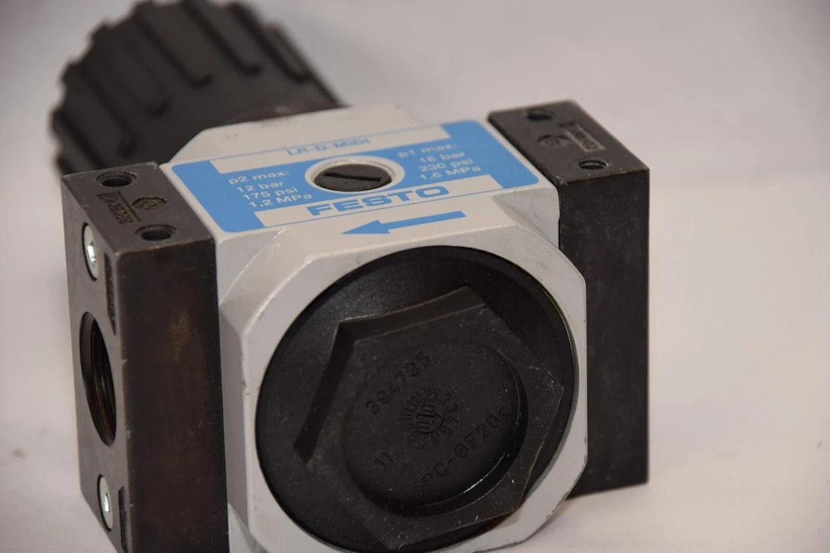 (NEW) FESTO 159581 LR-D-MIDI 12/16 bar 230/175 psi Pressure Regulator