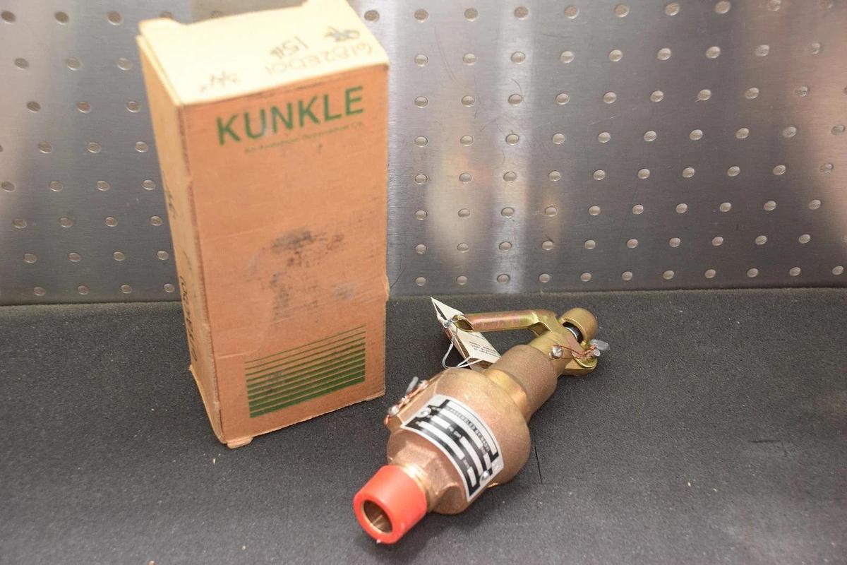 New Kunkle Valve 3/4" 6283ED01-LM  319 LB 15psi set 6182 ED01   6182ED01