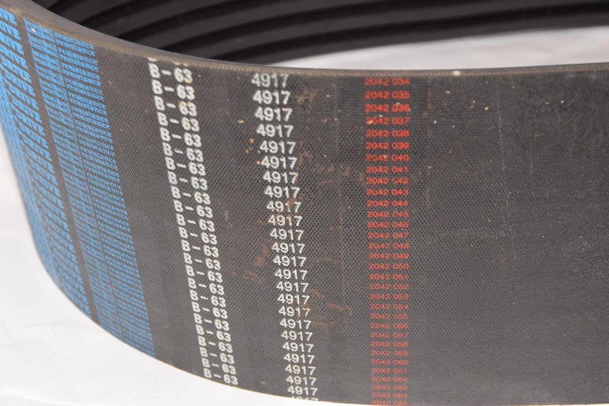 (NEW) D&D POWER B-63 B63 B63/09 9 Rib 66" Length 0.62" Width Drive Belt