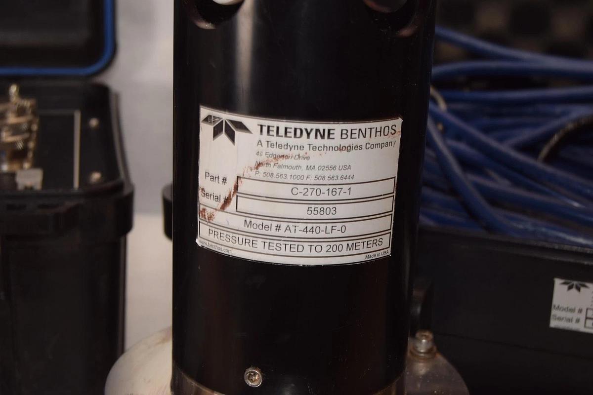 Used Teledyne Benthos Universal Deck Box UDB-9000-M UDB9000 Transponder AT-440-LF-0