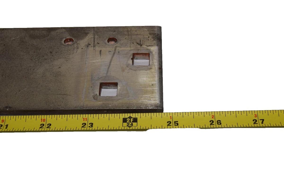 Used Buss Bar 24-3/4" x 3" x 1/4" Copper