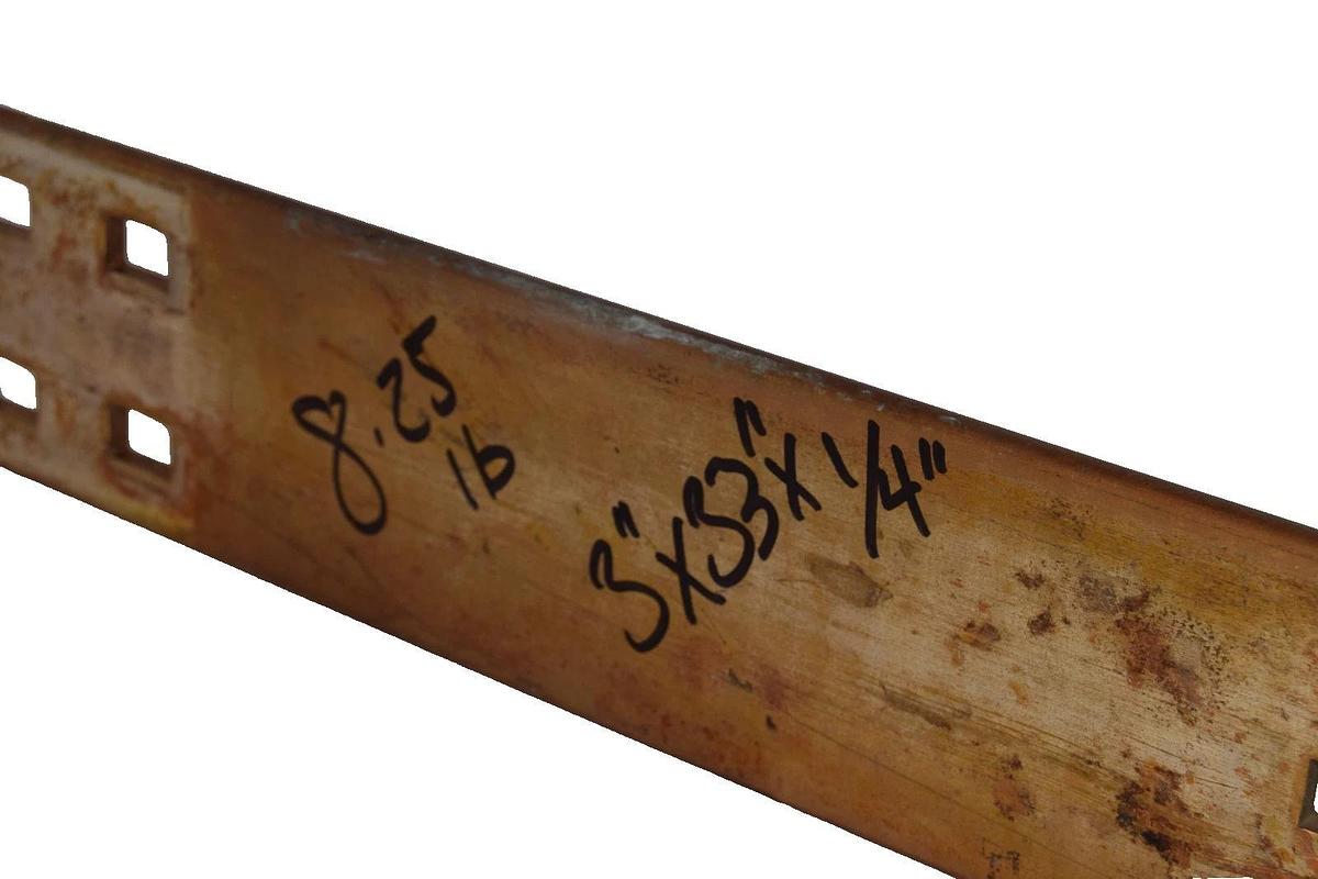 Used 3" x 33" x 1/4" (+4" offset Step) Copper Flat BusBar bus bar buss bar Stock