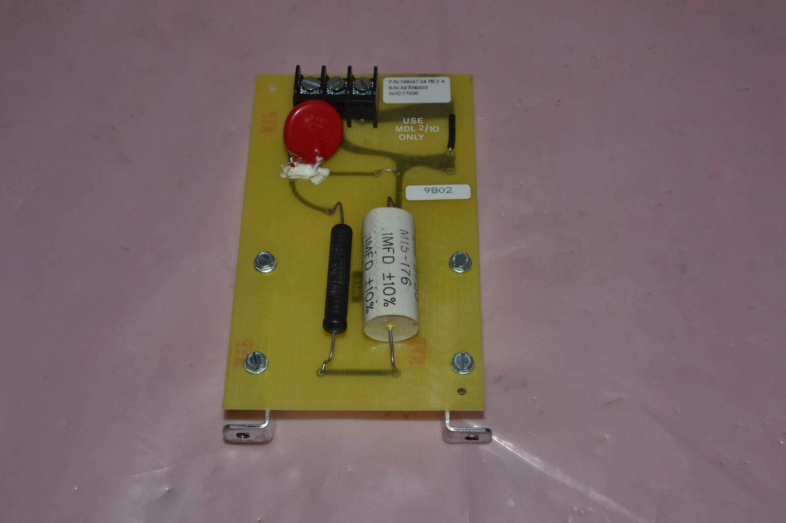 Used ROBICON Circuit Board Card 168047.04 16804704 168047 04 REV A PC BOARD