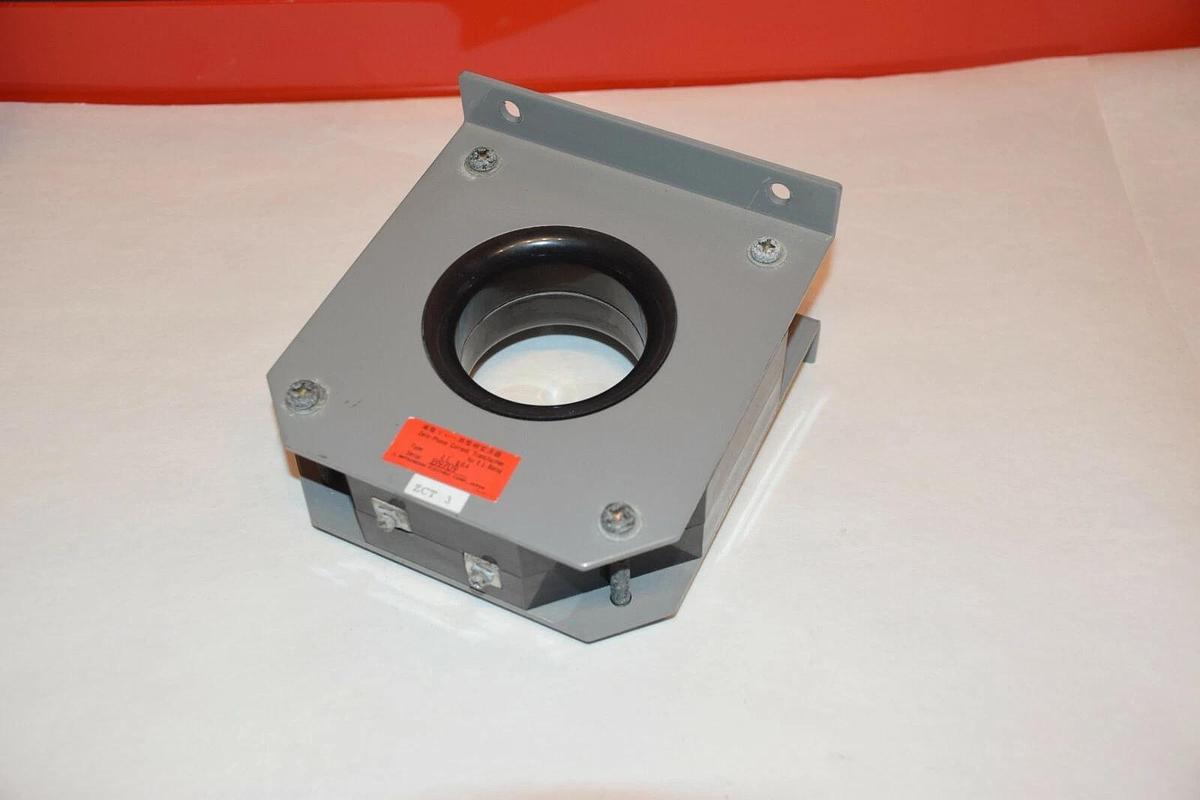 Refurbished MITSUBISHI ELECTRIC ZT60A ZERO-PHASE CURRENT TRANSFORMER FOR E.L. RELAY