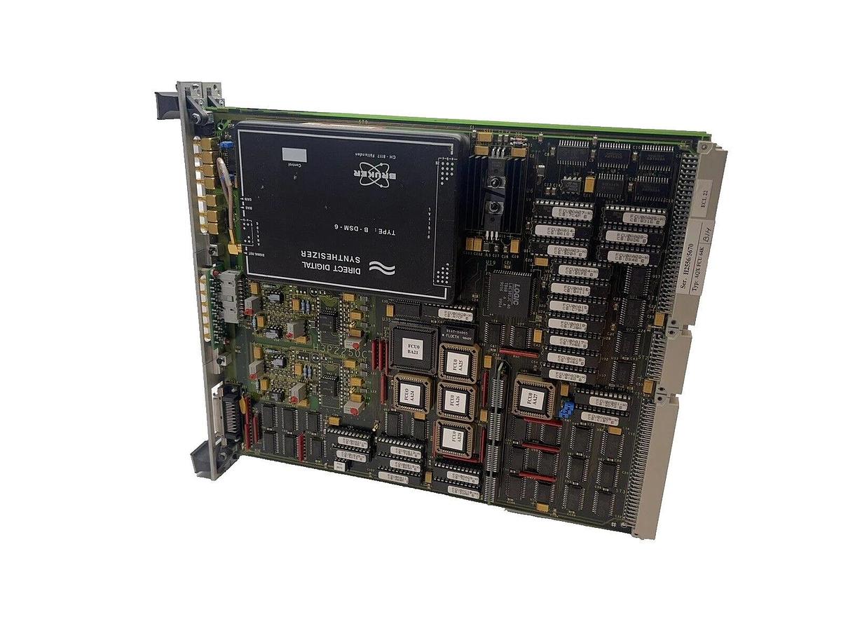 Used BRUKER FCU3 FCU4 AQX ECL22  AQX FCU 64K CONTROL MODULE H3P2250C