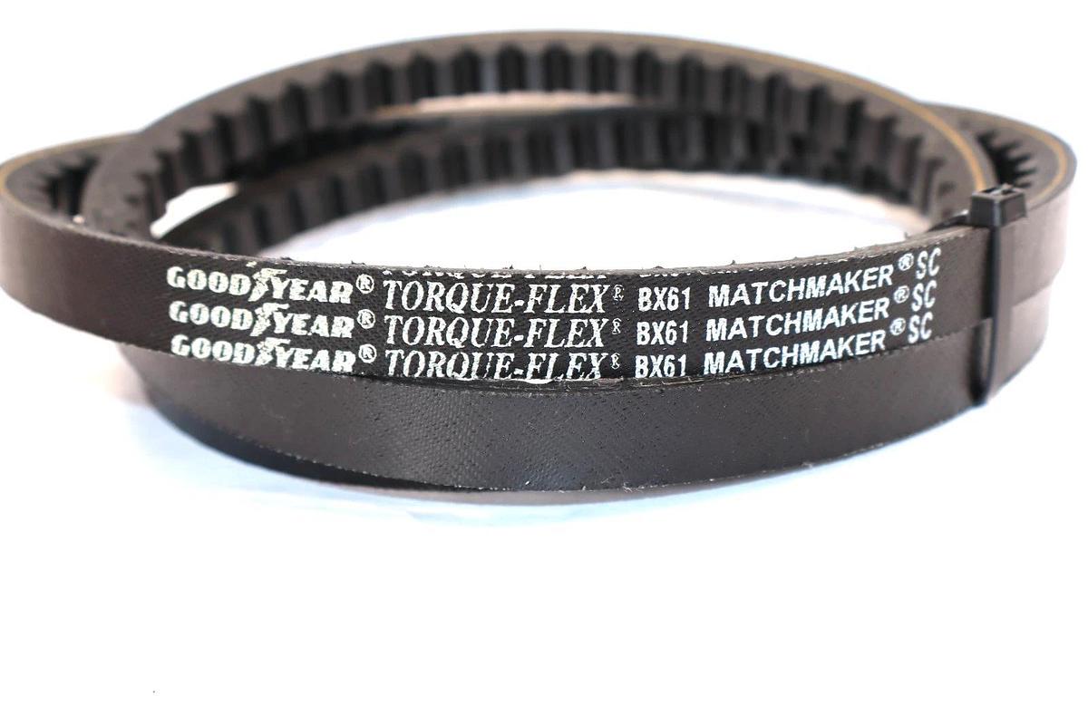 Goodyear Cogged V-Belt Belt BX61 BX-61 Torque-Flex Matchmaker (New)
