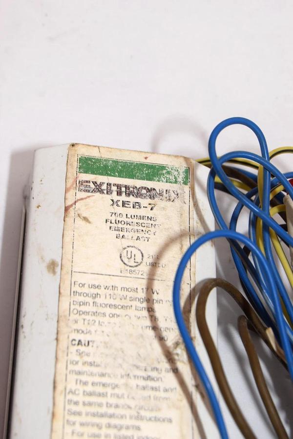 Exitronix XEB-7 750 Lumens Emergency Ballast (New)