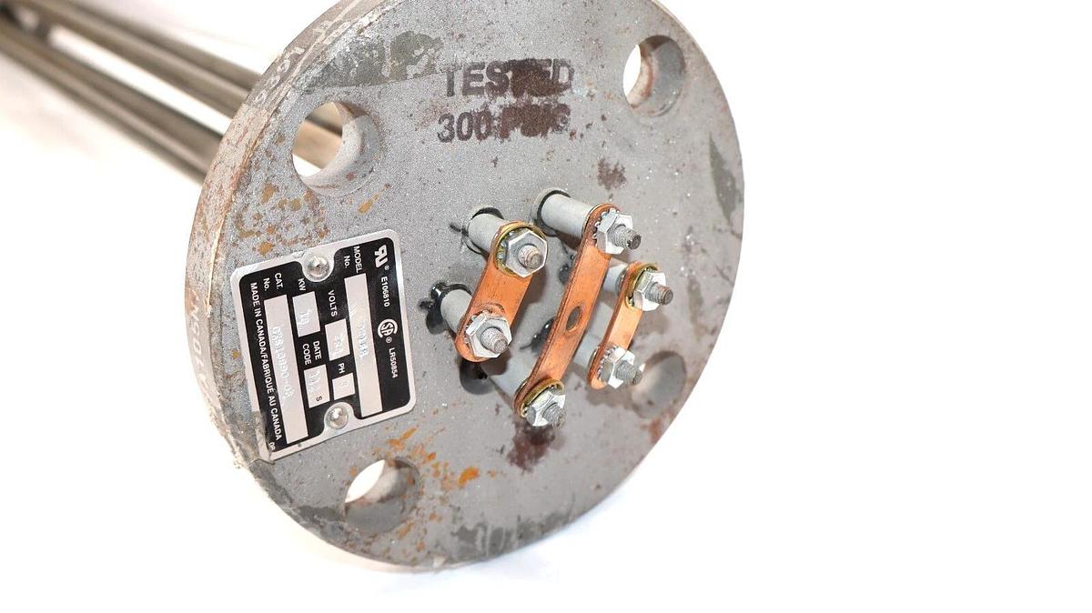 02188 , CXS10890-03 480V 3PH 18Kw Immersion Tank Heater (NOS)