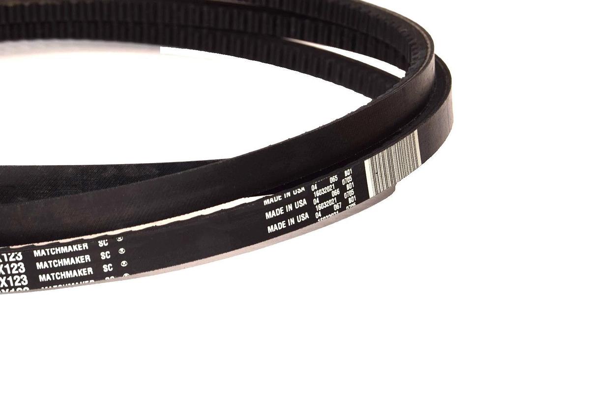 Continental Cogged Belt V-Belt BX123 Torque-Flex Matchmaker USA (New)