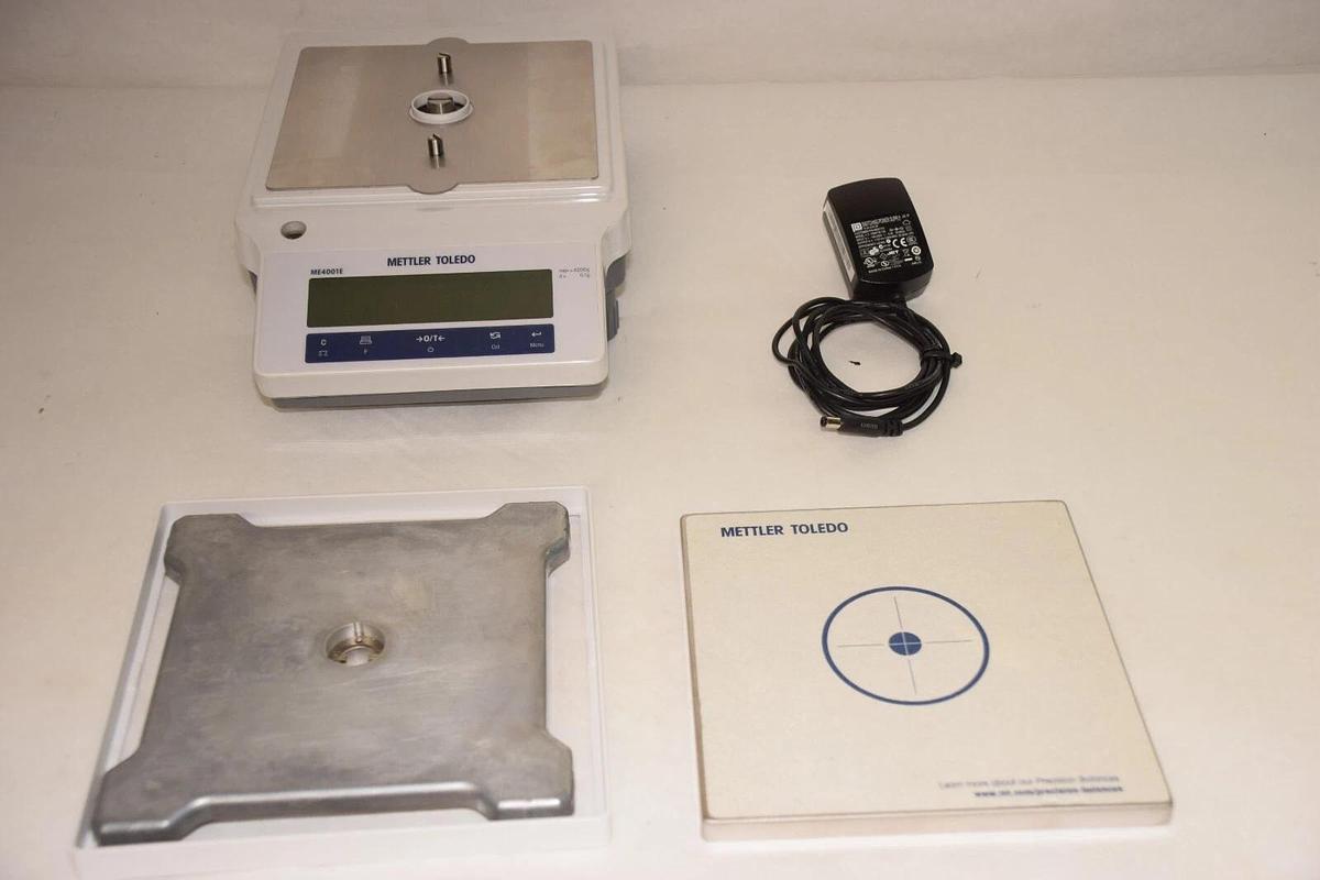 (NEW) METTLER TOLEDO ME4001E 12V 0.84A Precision Balance Scale