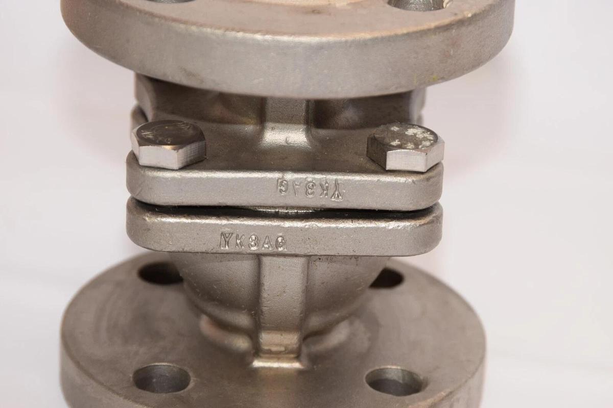 (NEW) RIK Klinger PN40 DN25 YK3AG 1.4408 1" SS Stainless Ball Valve