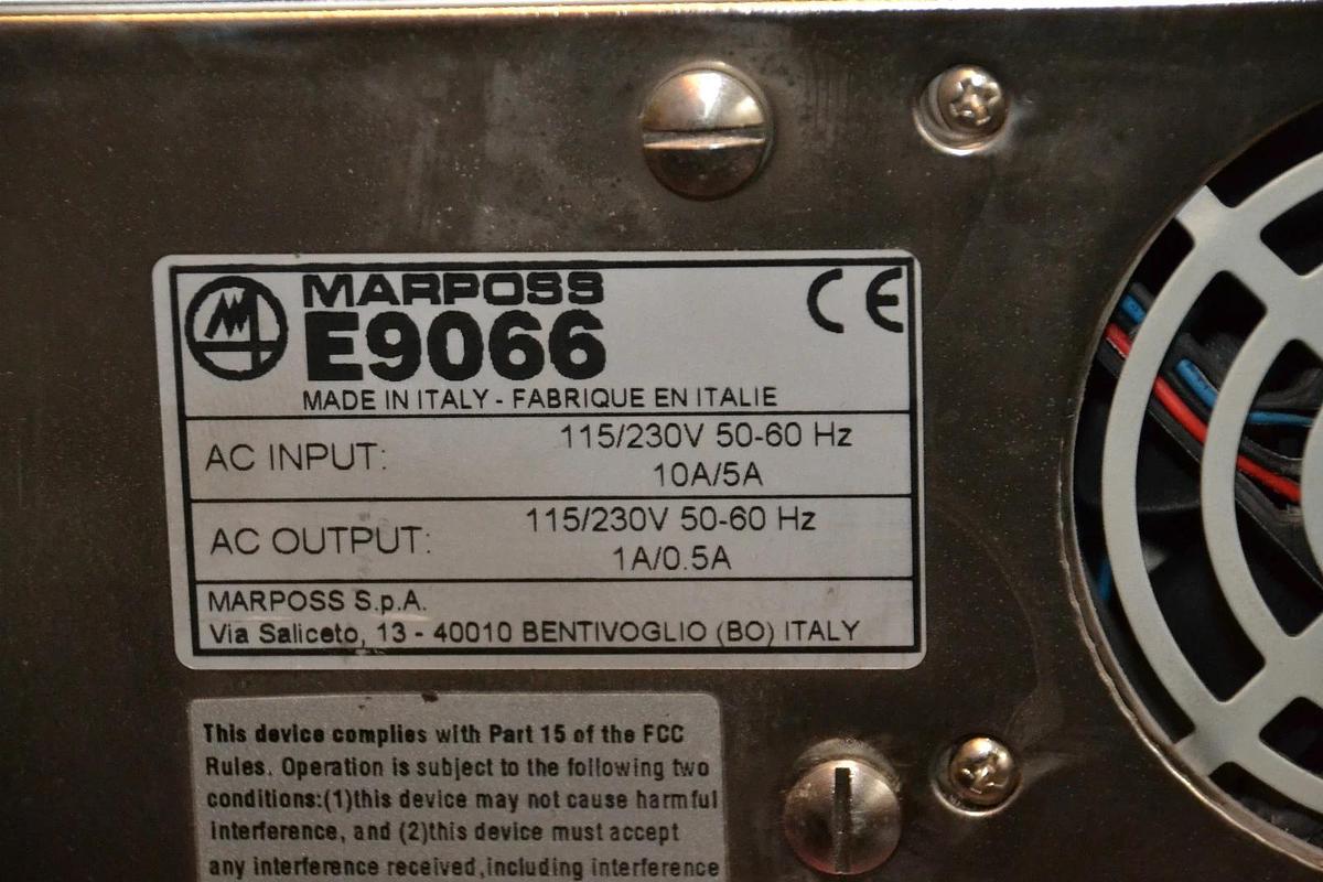 Used MARPOSS OPERATOR INTERFACE E9066 866DDDEFCC 230V 230 V WITH WINDOWS NT