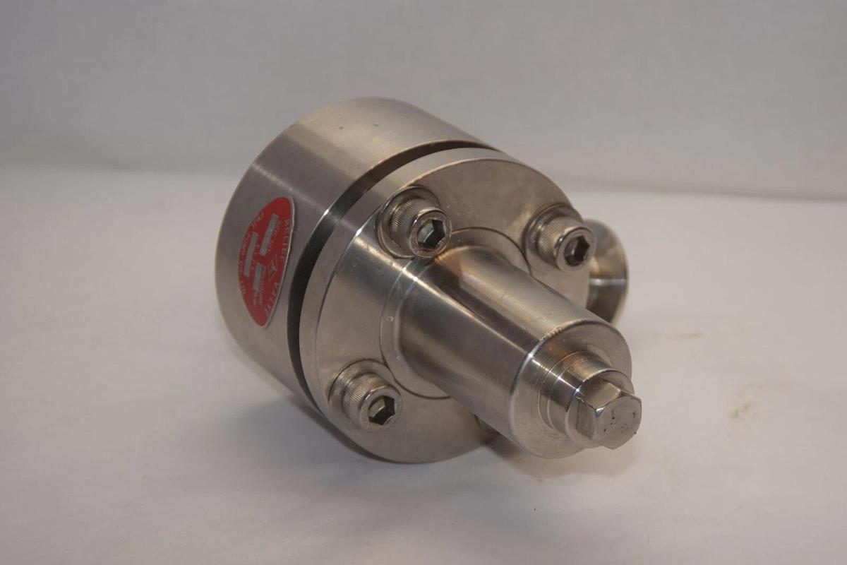 Used FUJI PUMP Co. Type SV 3 kg/cm2 SS Sanitary Pressure Regulating Relief Valve 1"