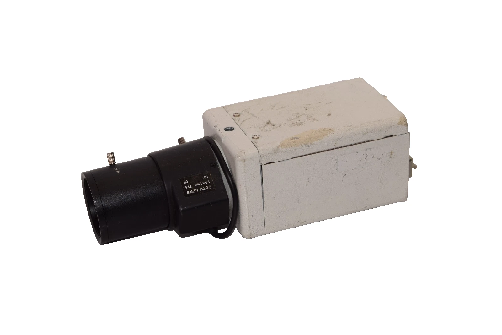 Used Ikegami Tsushinki ICD-504 CCD Color Security Camera w/ 1.4-3.1mm 1/3" Lens