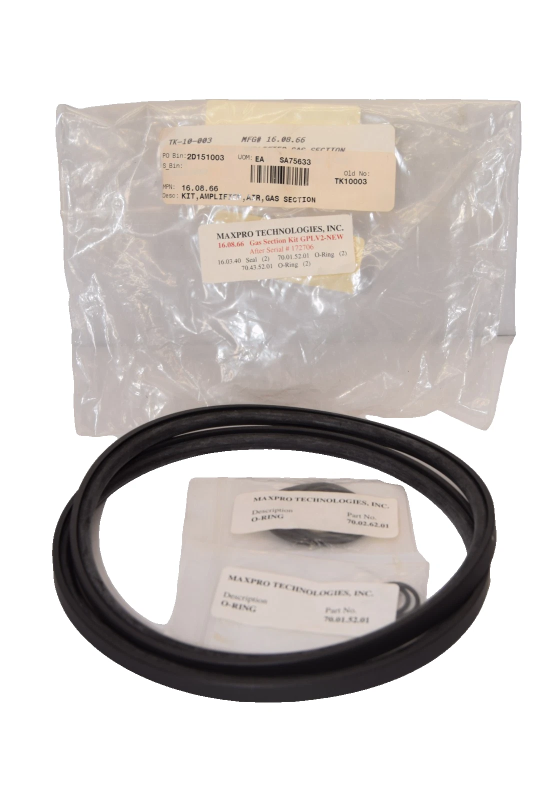 Maxpro Technologies Inc. 16.08.66 Gas Section Kit GPLV2-NEW (New)