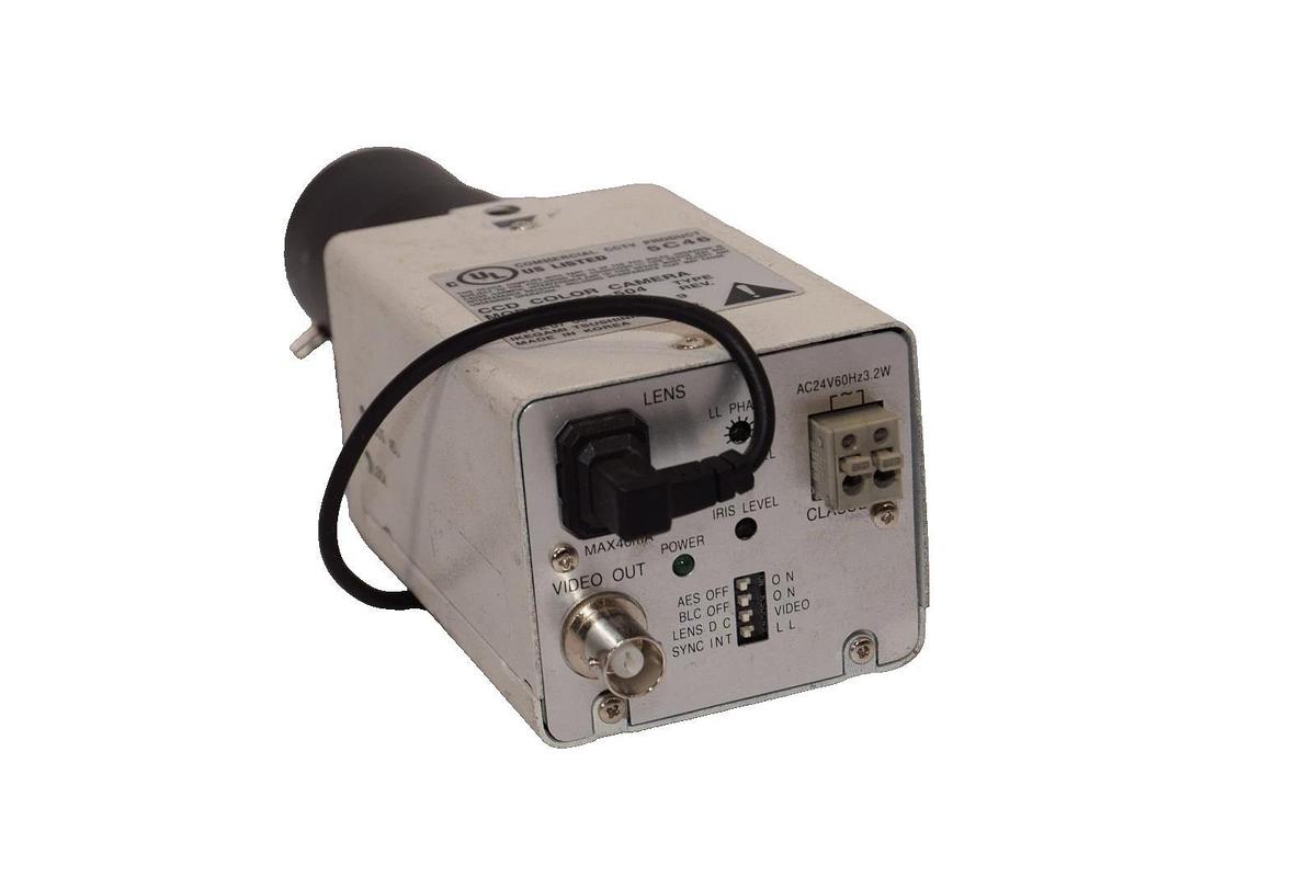 Used Ikegami / HamiIton ICD-508 Color Security Camera w/Computar 3.5-8mm 1/3" Lens