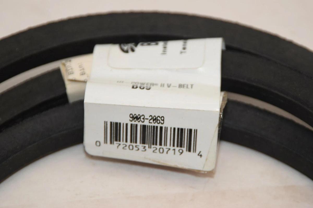 (NEW) GATES 9003-2069 B69 Hi-Power II V-Belt