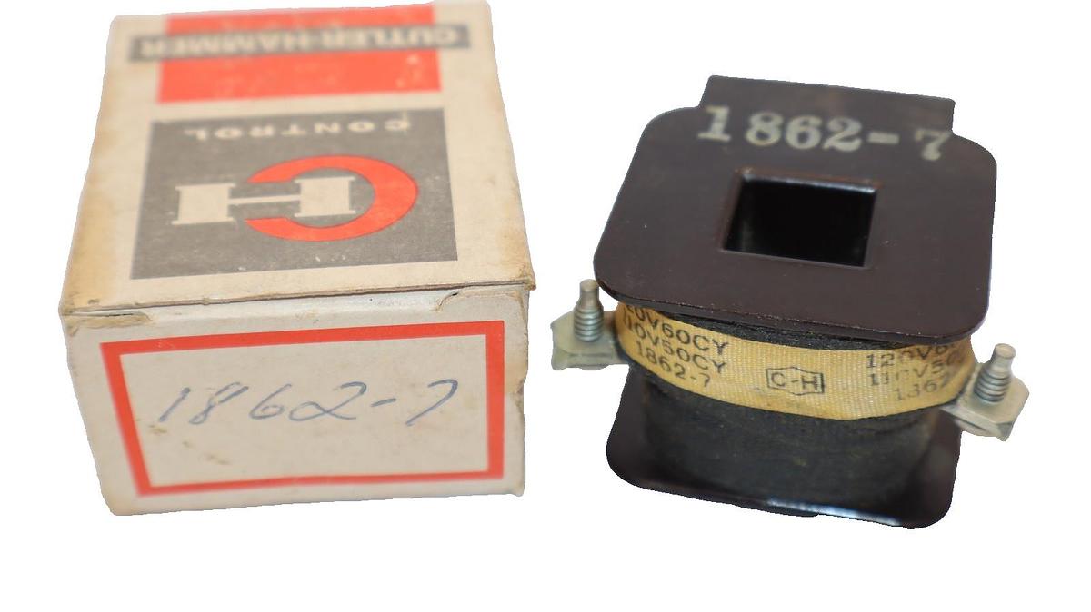 Cutler Hammer Magnet Coil 110/120V 1862-7 , 18627 (New)