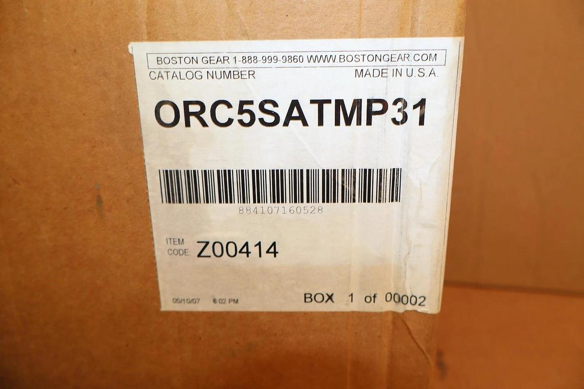 Boston Gear Centric Clutch ORC5SATMP31 Mechanical Overload Clutch (NOS)