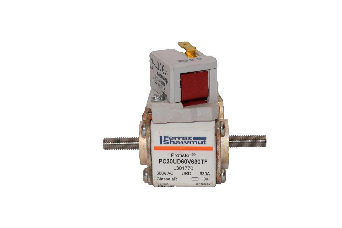 Used Ferraz Shawmut PC30UD60V630TF 630A 600V Protistor Fuse
