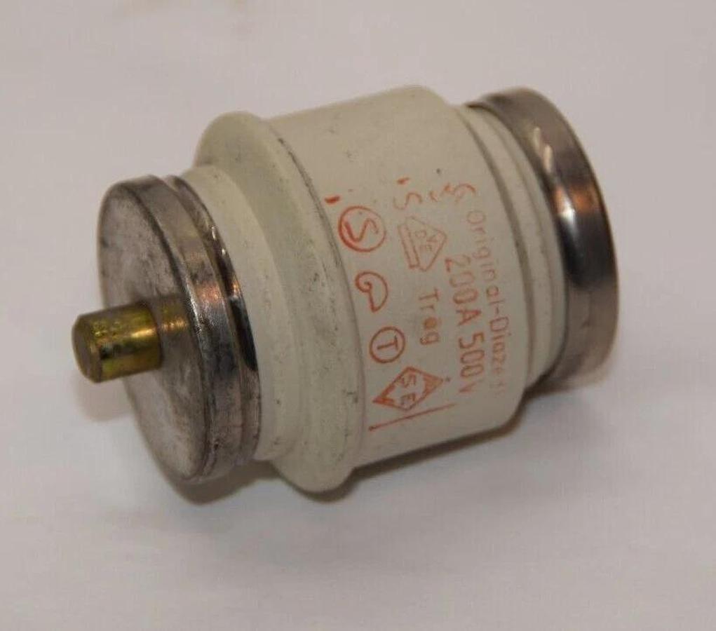Siemens Original Diazed 200A 500V 200 Amp Trag Fuse 200 A (NOS)