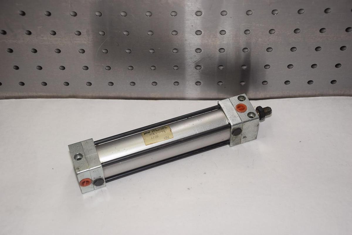 SMC AVF11/8X4 4" STROKE 3/8" BORE TOM THUMB PNEUMATIC CYLINDER NEW