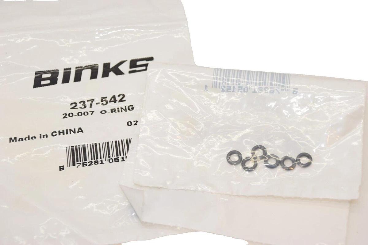 (NEW - Pack of 6) BINKS 237-542 , 237542 20-007 O-Ring