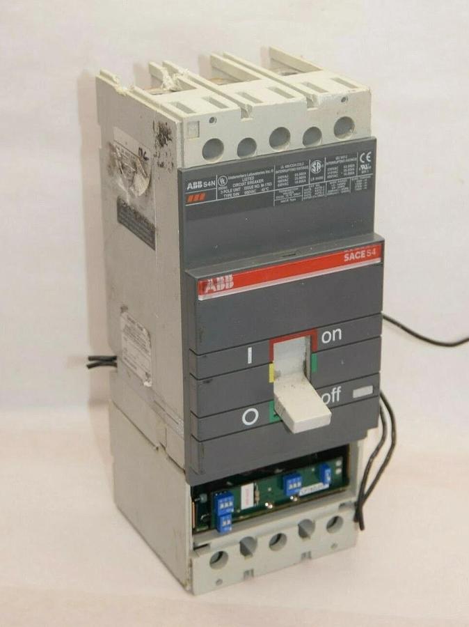 Used ABB 122160027-001 S4N250BESA1S8 3P 250A Circuit Breaker  *Sold As Is*