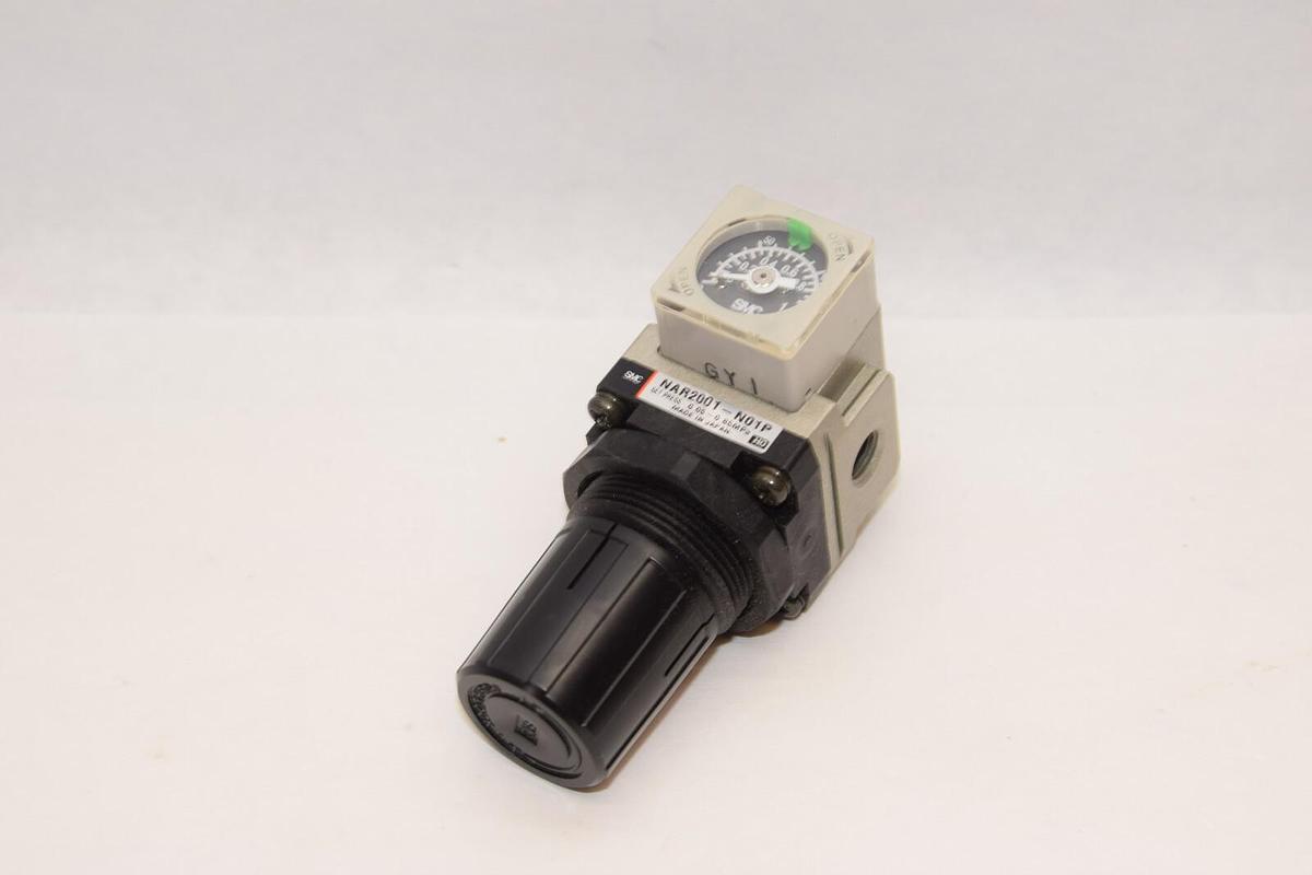 (NEW) SMC NAR2001-N01P 0.05-0.85MPa Pneumatic Regulator