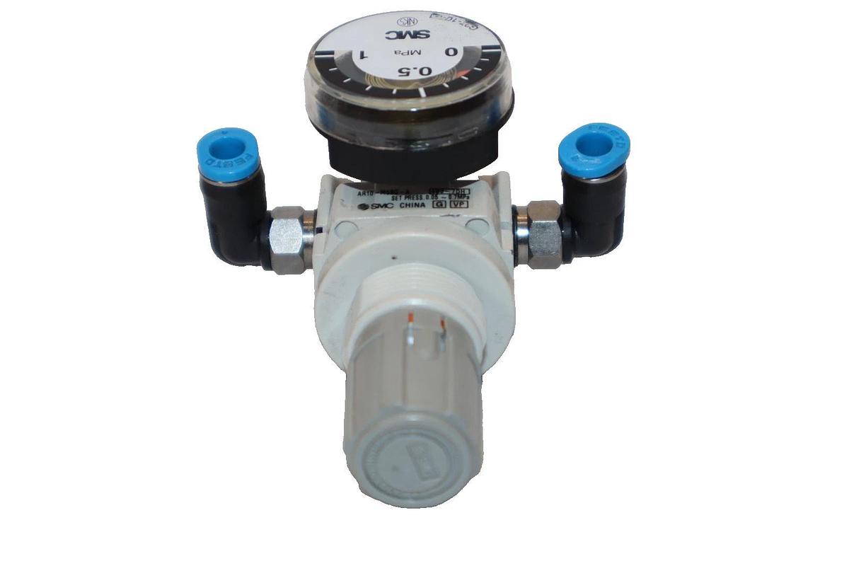 Used SMC AR10-M5BG-A , AR10M5BGA 0.05-0.7MPa Pneumatic Regulator