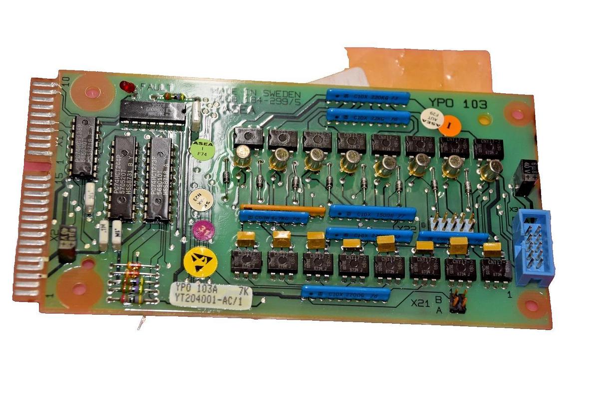ABB YPO 103A YPO 103 YT204001-AC/1 CIRCUIT BOARD CARD (New)