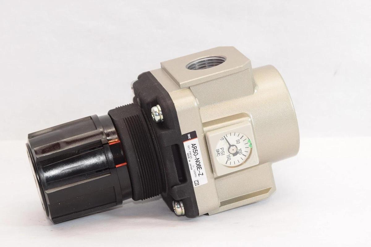 (NEW) SMC AR50-N06E-Z , AR50N06EZ 0-150psi Regulator