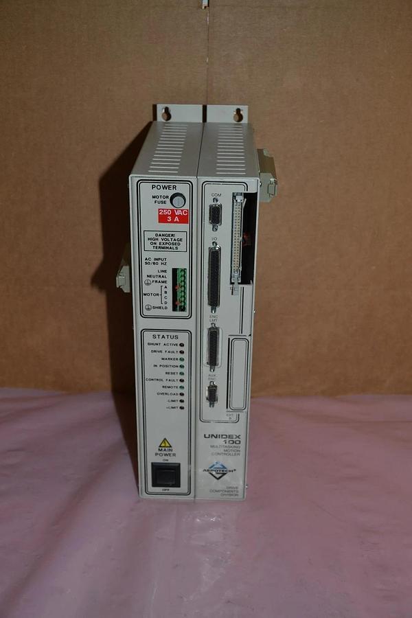 Used AEROTEC UNIDEX 100 ES13871-1 REV A 115V 3A MULTITASKING MOTION CONTROLLER