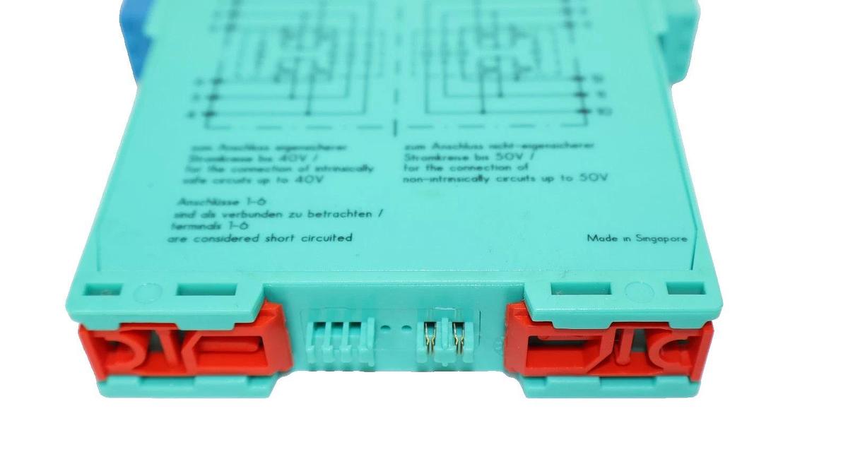 Used Pepperl + Fuchs KFDO-LGH , Y34343 Safety Barrier Place Holder Module