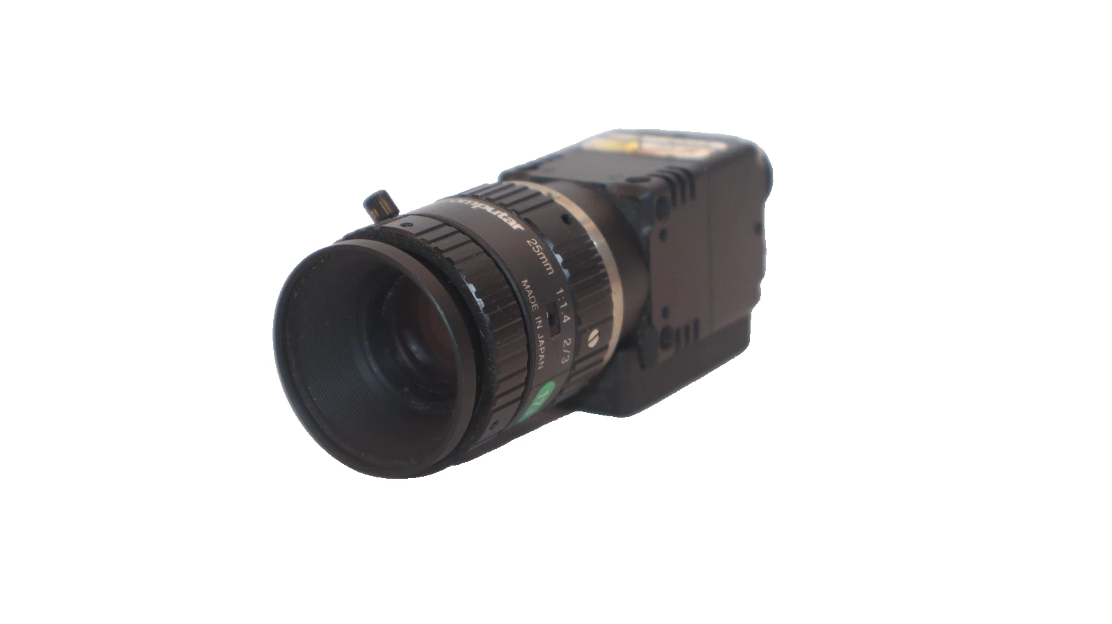 Used OMRON FZ-S2M , FZS2M Camera with 25mm 1:1.4 , 2/3" Computar Lens