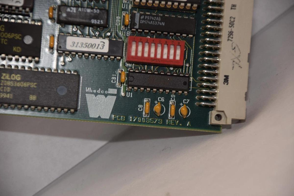 Used WHEDCO 17003579 PCB Encoder Card Board