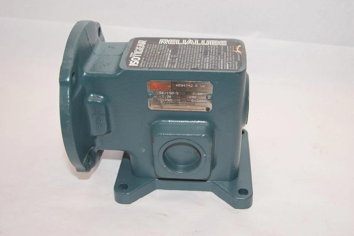 Refurbished DODGE MR94742 R VX Ratio 56/150:5 1750rpm 199 Torque Tigear Gear Reducer