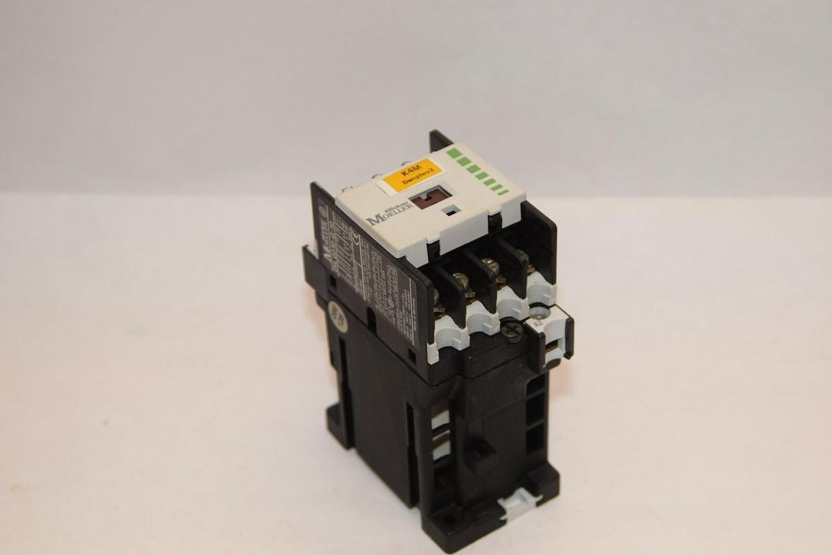 Used MOELLER DIL00M-G-10 DIL00MG10 24V Coil Contactor